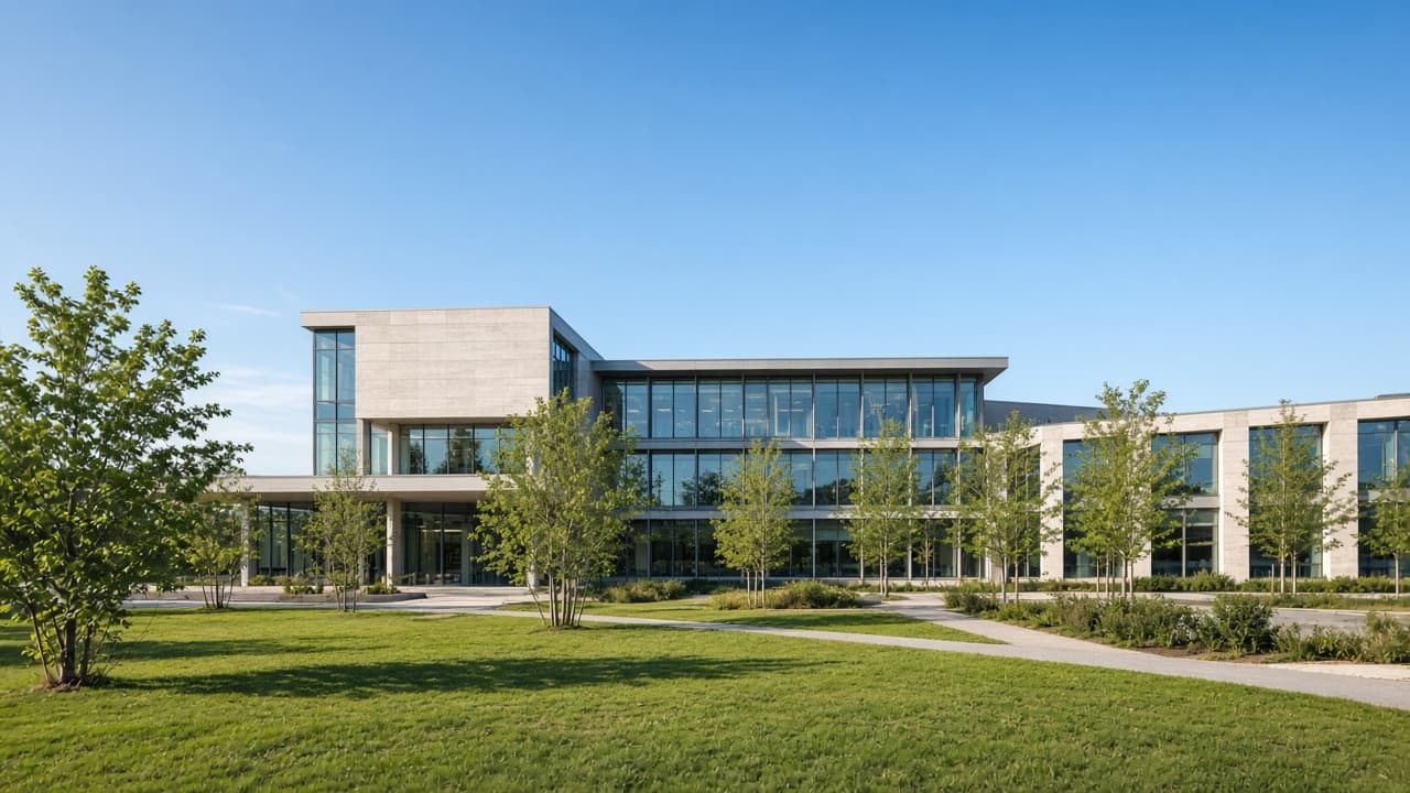 The head office of a B2B software company